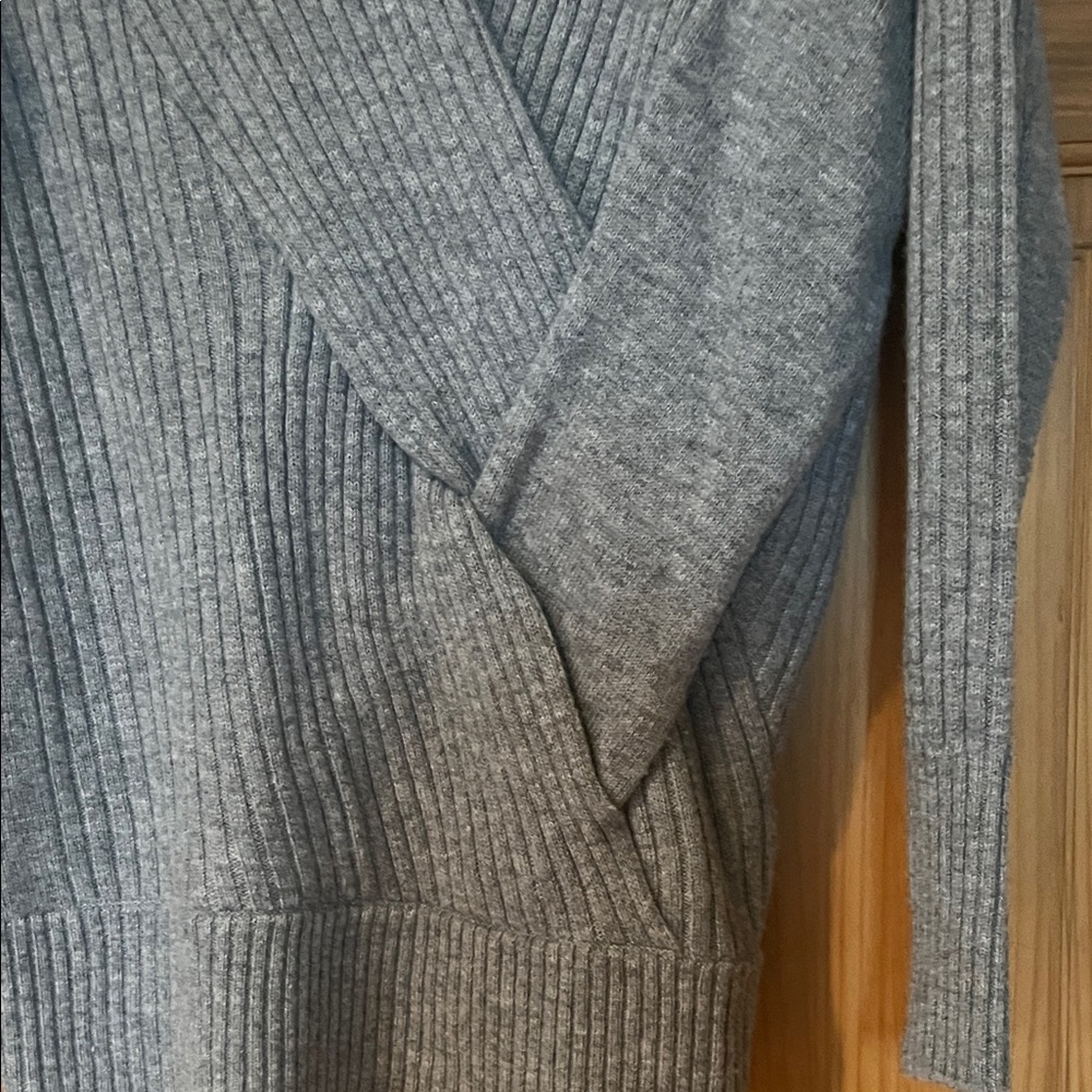 rag & bone Gray Ribbed Sweater - Picture 3 of 9